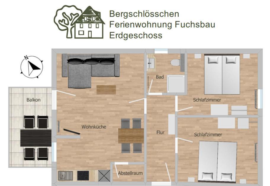 Apartment Bergschloesschen Edersee Waldeck (Hessen)